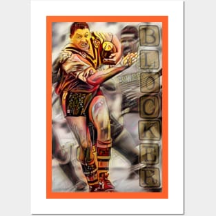 Balmain Tigers - Steve Roach - BLOCKER Posters and Art
